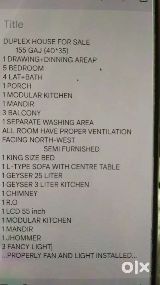 Beautiful house for sale