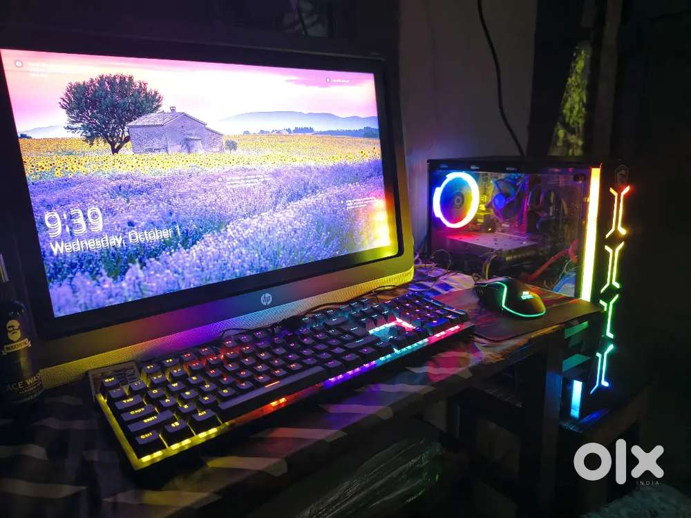 Gaming pc with monitor good condition