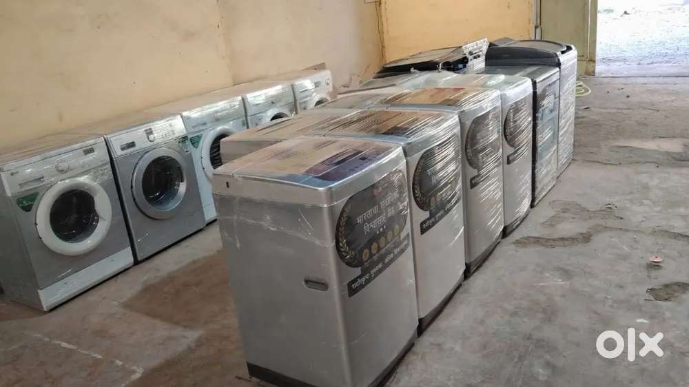 second hand washing machine & refrigerator available for sale