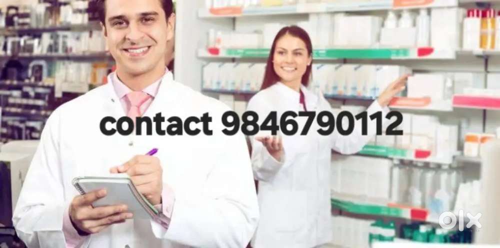 Pharmacy sales staff needed for Kottayam