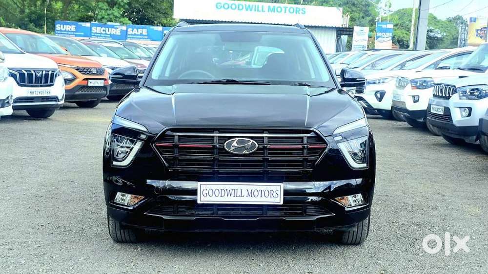 Hyundai Creta 1.5 S Plus Knight Petrol, 2022, Petrol