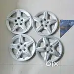 Sell Kia wheel cap and old tyre with Rim