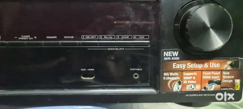 Denon receiver 5.1AVR-500.
