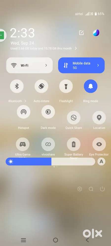 Vivo y400 pro 50 days mobile good condition exchange oppo
