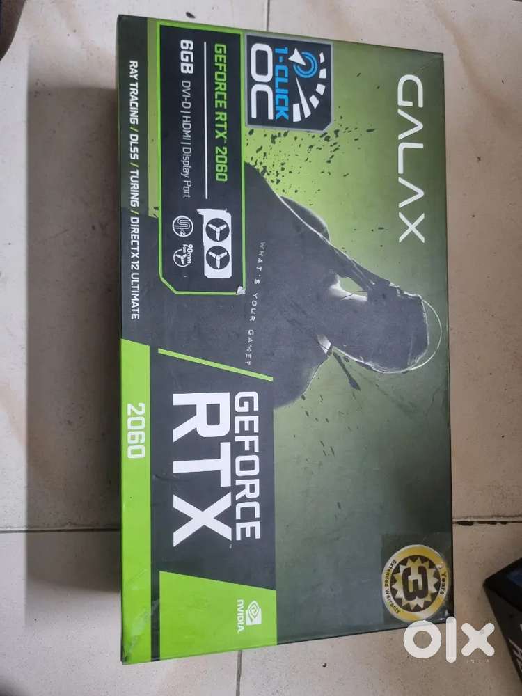 RTX 2060 GRAPHICS CARD OC GALAX ONE CLICK