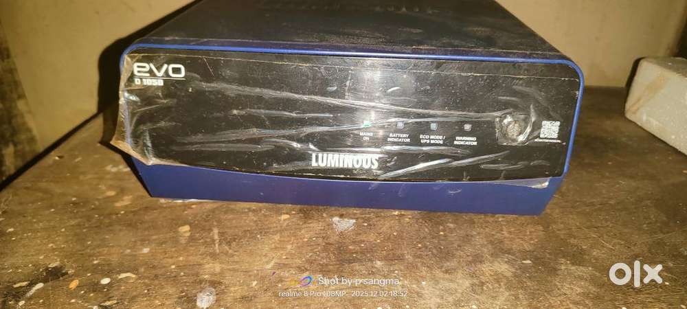 Evo 1050 inverter luminous brand only 2 month use
