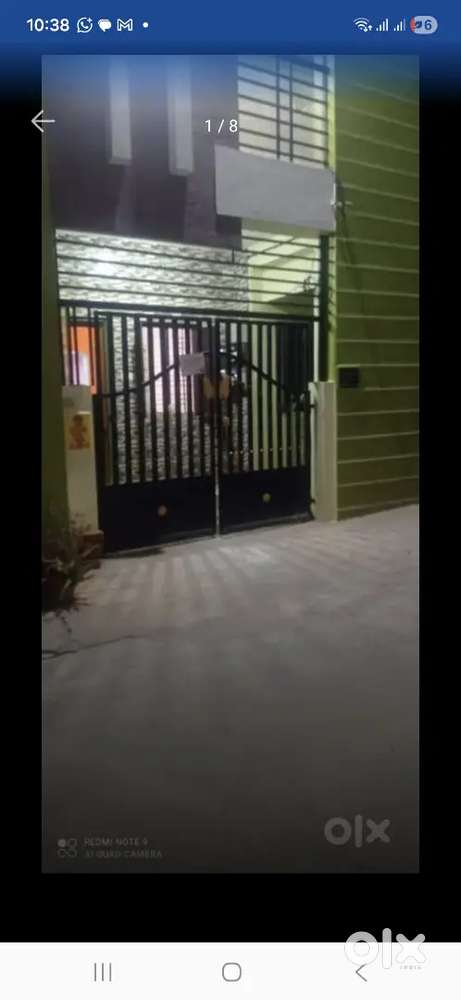 2 BHK House for Rent – Navadhi Link Road, Vishnu Layout (1st Cross)