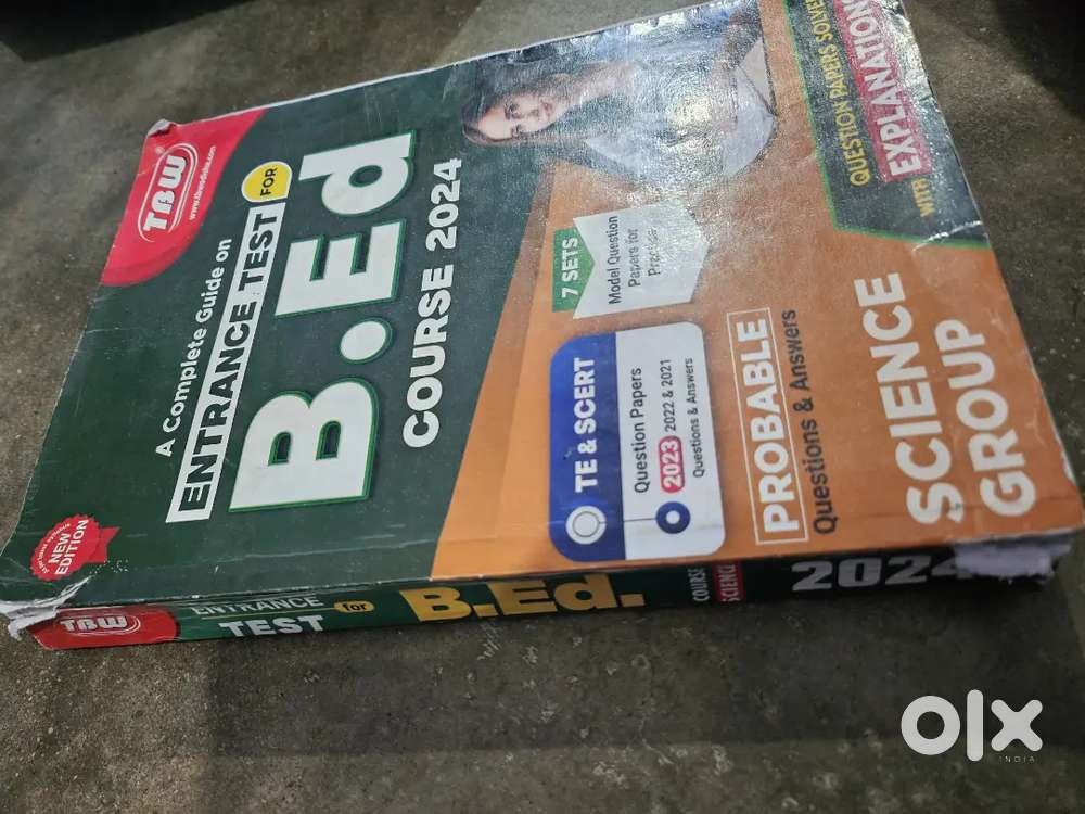 B.Ed Entrance Test Guide 2024 – Science Group (TBW Publication)