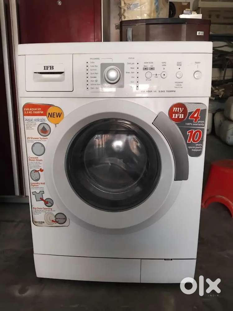 IFB front load washing machine running condition.