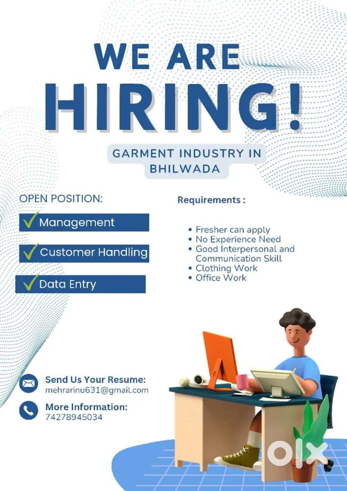 लड़के और लड़कियों की तत्काल आवश्यकता इच्छुक ही संपर्क करें