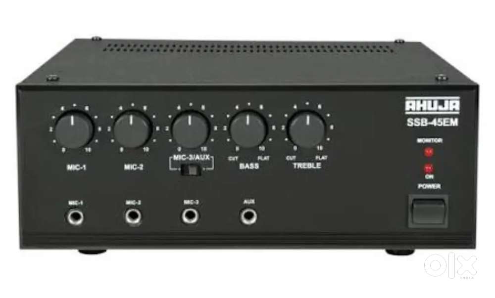 This is an Ahuja 45-watt machine. It's in Good condition. No problems