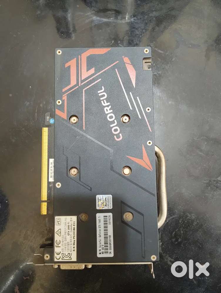 Graphic card 1660 ti