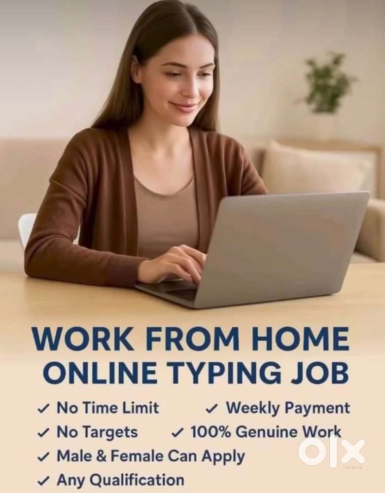 Work from home online typing Jobs available