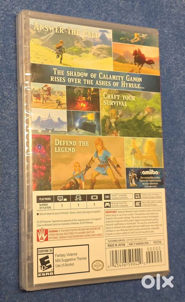 Legend of Zelda : Breath of the wild