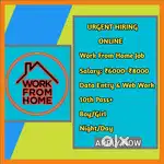 Work From Home Online Job Data Entry D4
