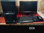 Core i3 Desktop  8GB RAM  SSD + HDD  19” Monitor