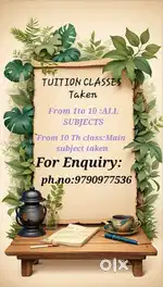 Tuition taken... for any queries message to me