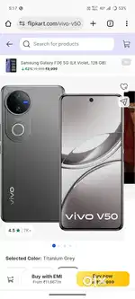 Vivo v50 8gb 256gb