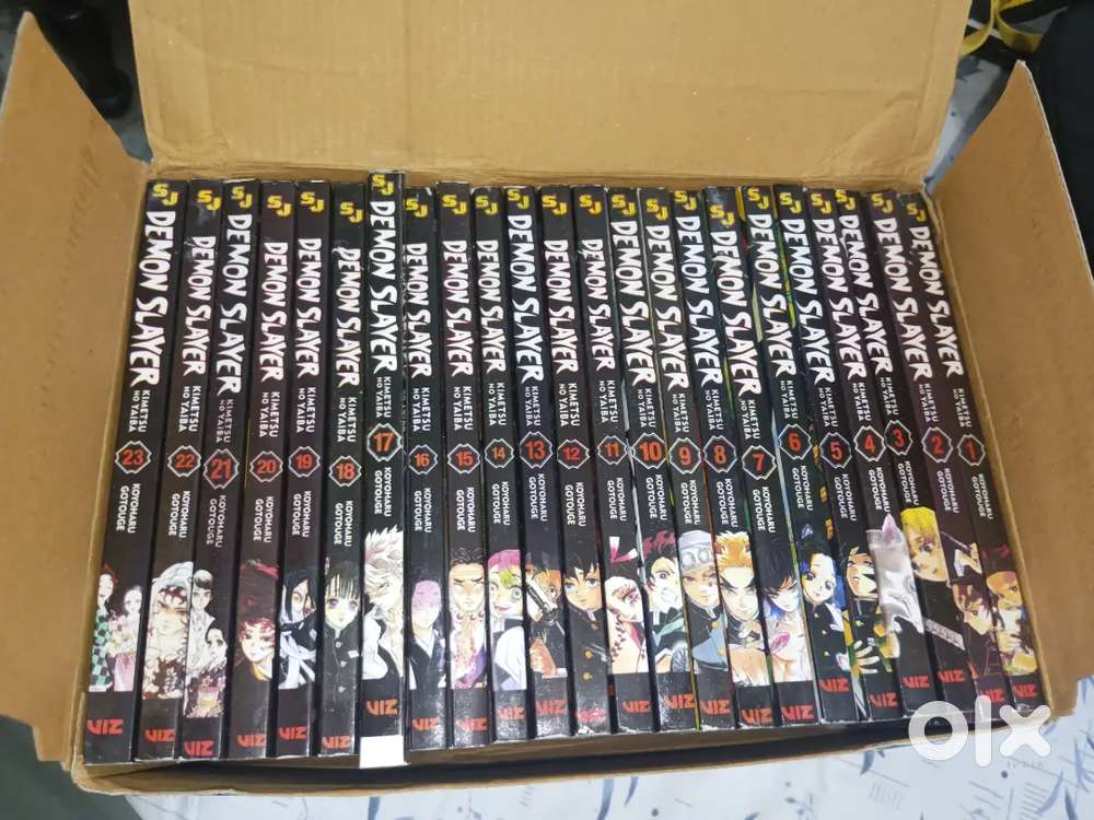 Demon slayer Manga Vol 1-23