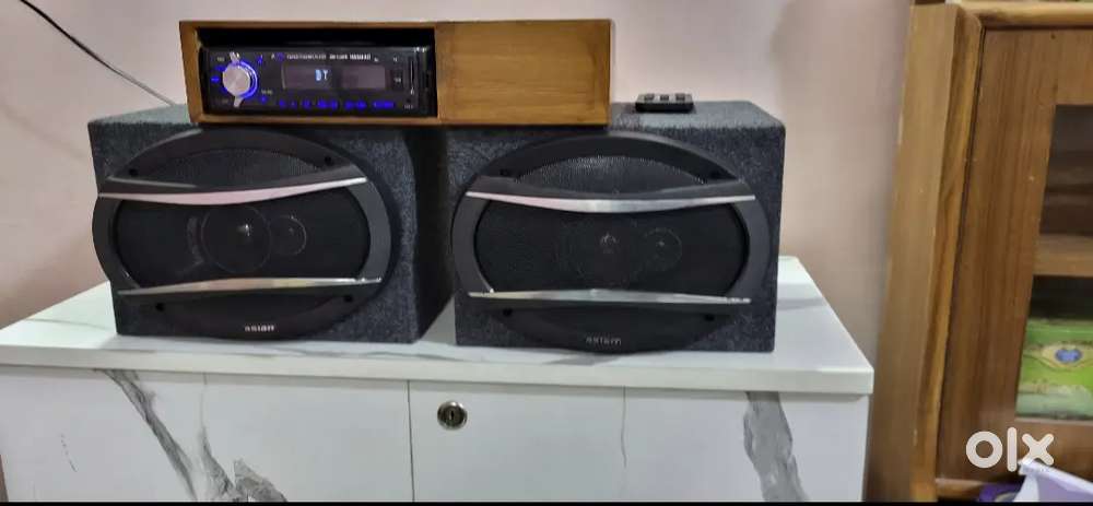 New Bluetooth Sound System With Woofer 400 Watt ( 2 Speaker )