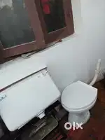 Closet and flush tank New