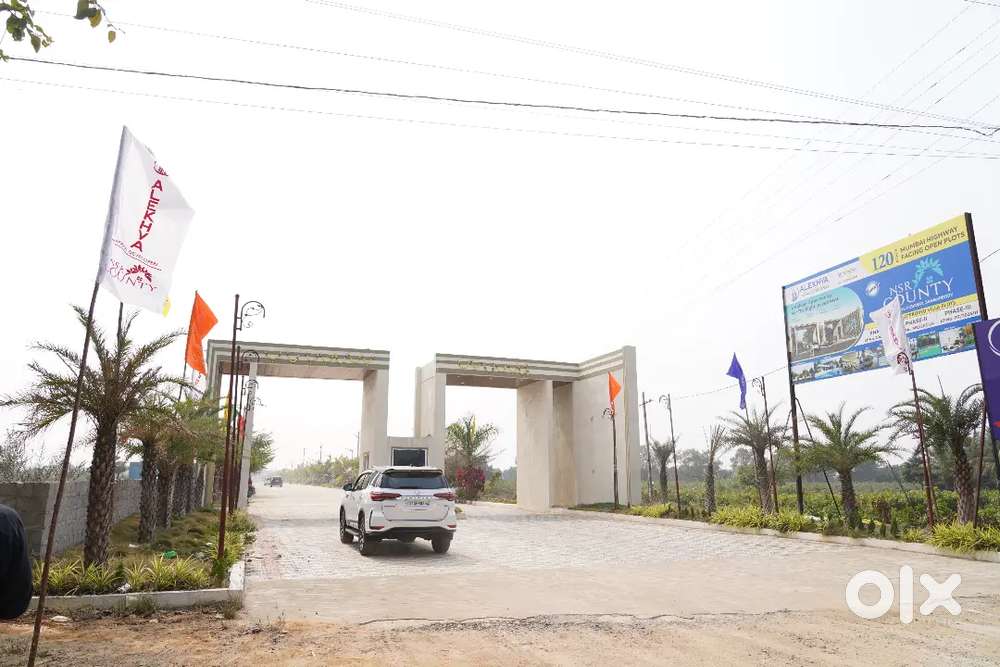 Mumbai Highway facing RRR just 1km DTCP with Rera Approved plots