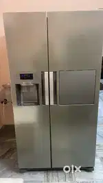 Samsung side by side fridge 600 ltrs