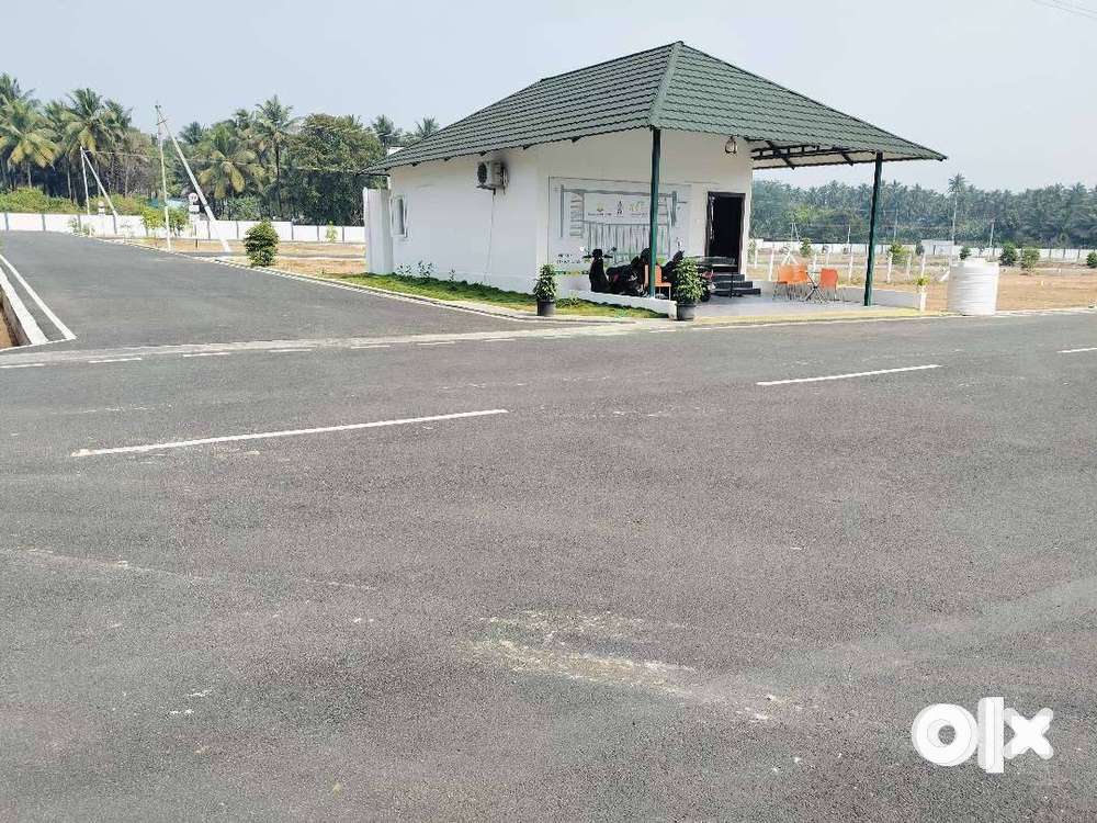 LUXURY PLOTS AND VILLAS FOR SALE DTCP APPROVED NEAR BY MADUKKARAI