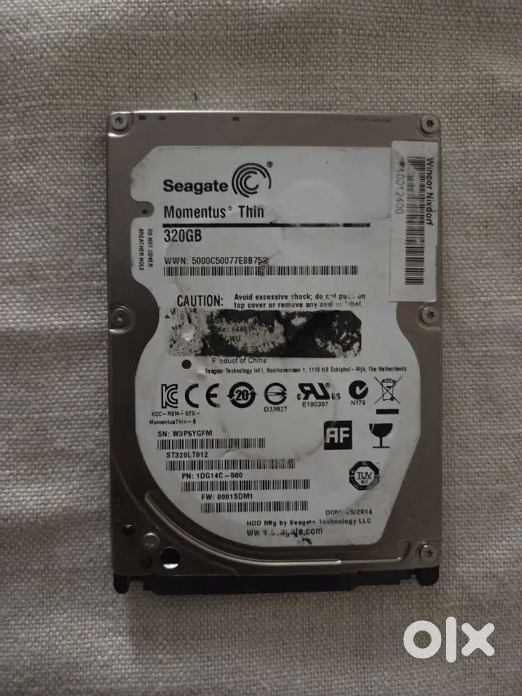 SEAGATE 320 GB HDD 2.5 inch