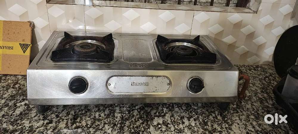 Gas stove two burner with good condition