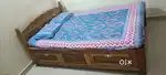 Double bed Sagvan second Model Heavy Material
