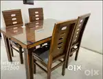 4 CHAIRS DINING TABLE AVAILABLE IN STARF FURNITURE