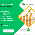 Office Staff for finance company
