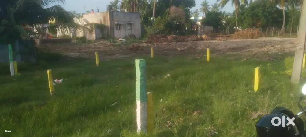 Nandiampakkam land for sale - Railway station -Opp to panchayat office