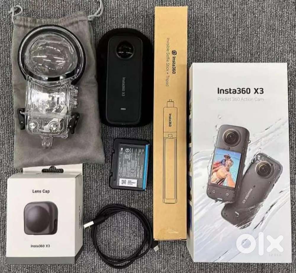 INSTA360 Model number:INSTA 360 X3 GMBH WearableCameras/Action Cams