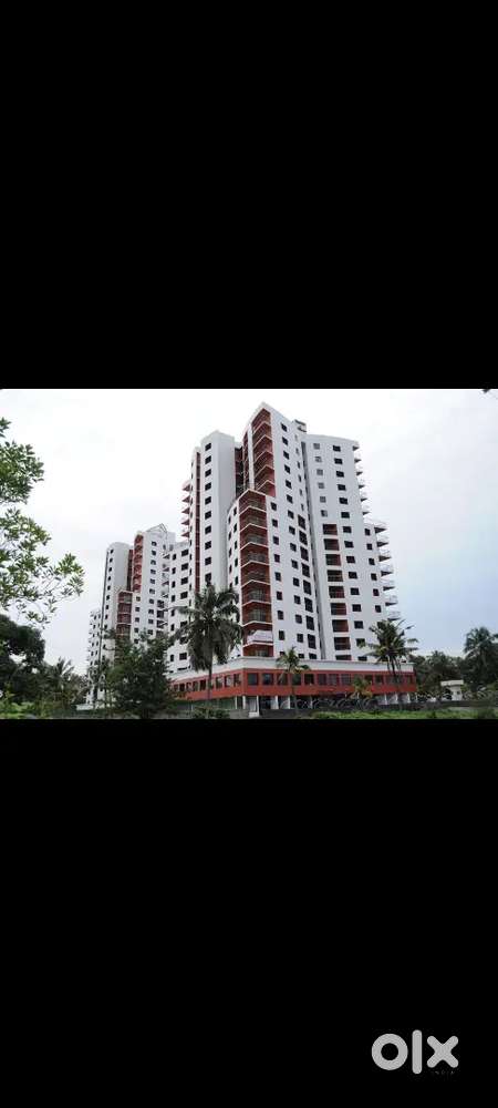 1,200 SQFT 2 BHK FULLY FURNISHED GATED FLAT SALE KALOOR STADIUM LINK