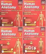 BDC 8th edition all 4 vol + handbook and inderbir singh anatomy