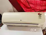 LG 1.5 ton 3 star split ac in proper good condition