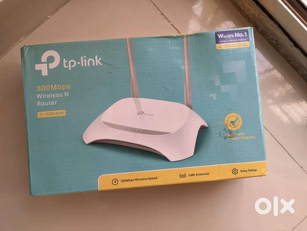 TP-Link TL-WR850N 300Mbps Wi-Fi Router with Box & Bill