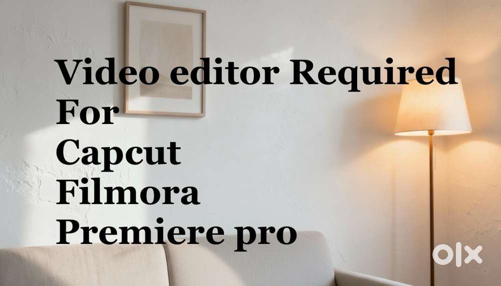 Video editor for youtube fulltime/ part-time