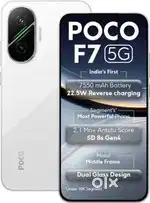 Poco F7 12/512 GB white color 2 year warranty