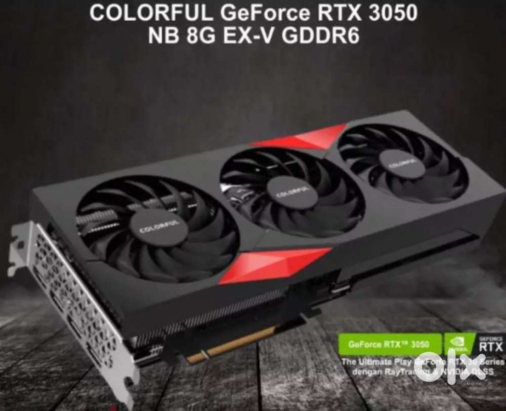 UNDER WARRANTY Rtx 3050 8gb 3 fan supercooling Graphic Card