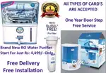 Brand New RO Water Purifier Start For Just Rs 4,499 Only