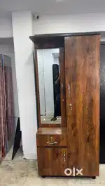 New Single door cupboard attached dressing free delivery