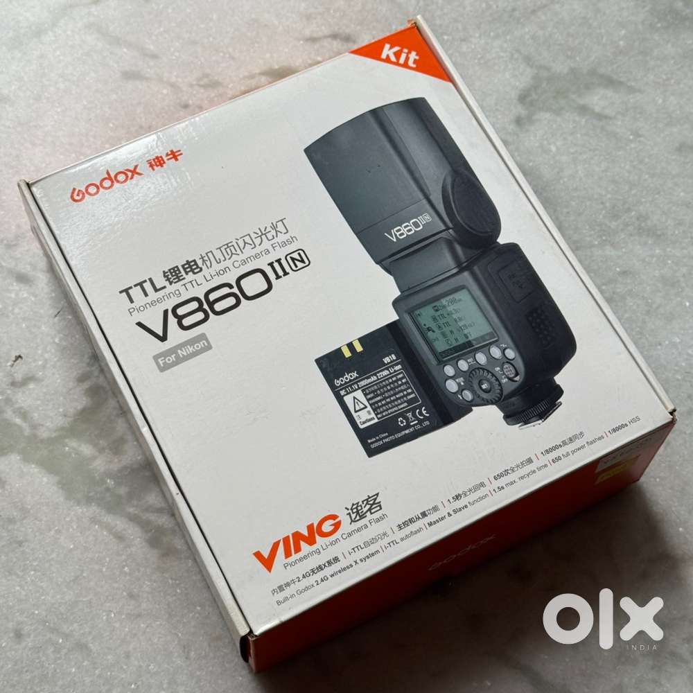 Godox V860 Flash Nikon mount