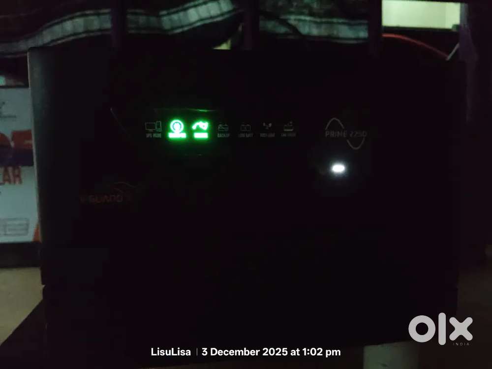 DOUBLE INVERTER UPS AND EXIDE BATTERY