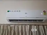 Godrej 1.5 ton convertible inverter spilt AC with V guard stablizer
