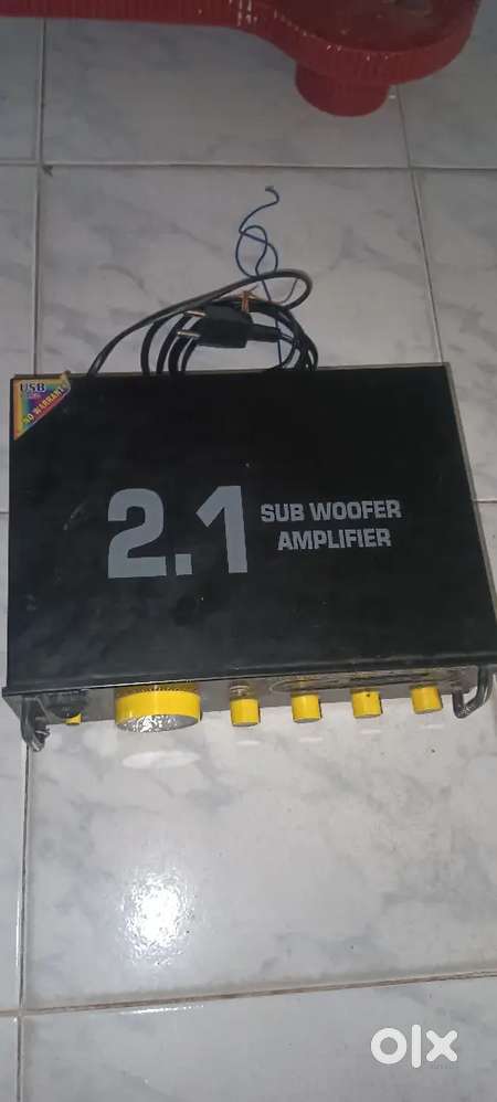 Sub woofer amplifier vs subwoofer 8 inch