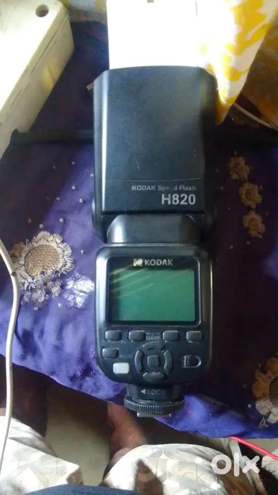 Flash light kodak h820 flash ligjt good condition light flash .withlig