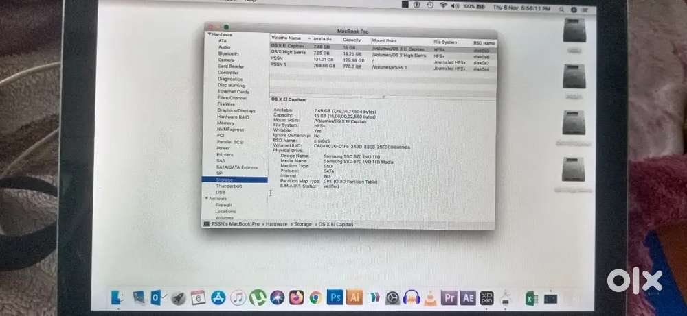 Macbook Pro , 256GB Ram